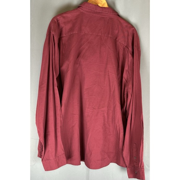 Wrangler Men's Comfort Flex Shirt Long Sleeve Button Up Regular Fit NWT 3XL - Picture 6 of 12
